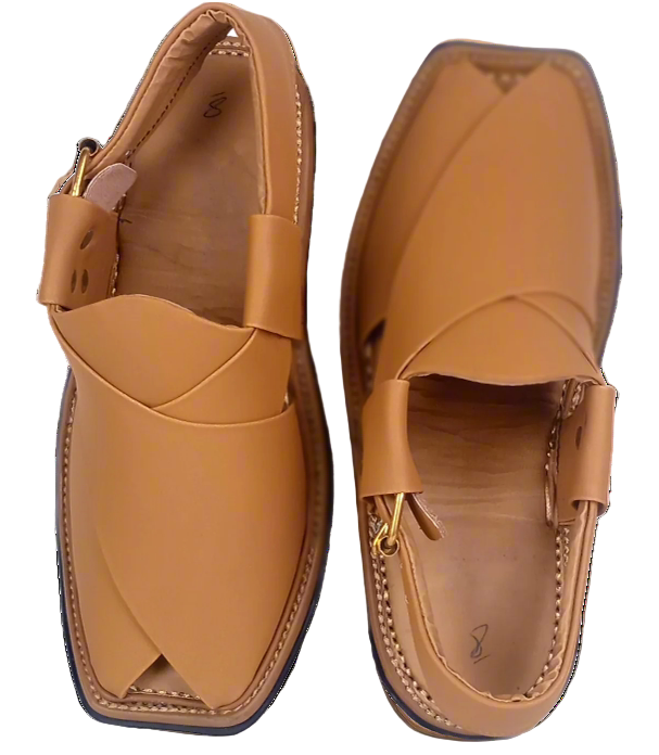 Classic Tan Peshawari Chappal